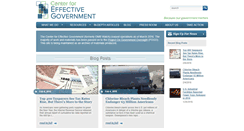 Desktop Screenshot of foreffectivegov.org